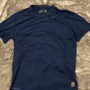 Nike Men’s Size Large Royal 👑 Blue Dri-Fit Shirt